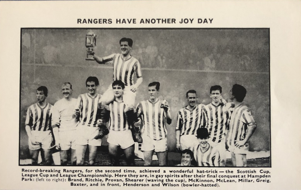 The 1963-64 Rangers Treble