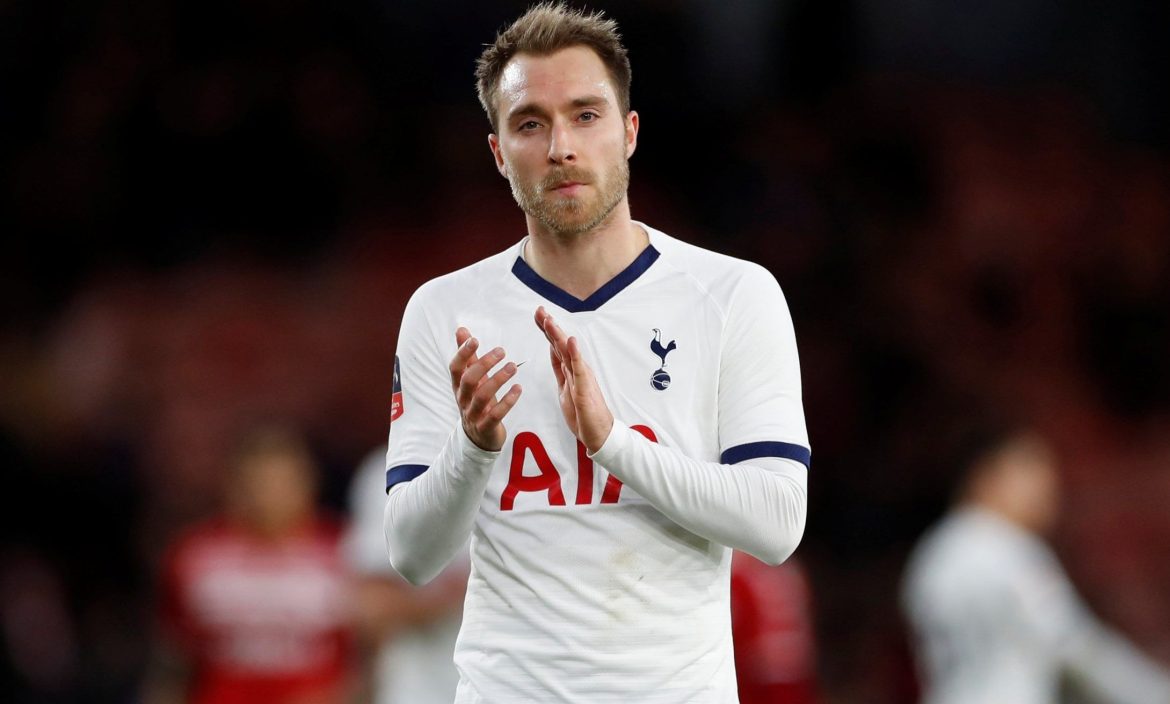 Former Tottenham midfielder Christian Eriksen sends Twitter message to Spurs fans